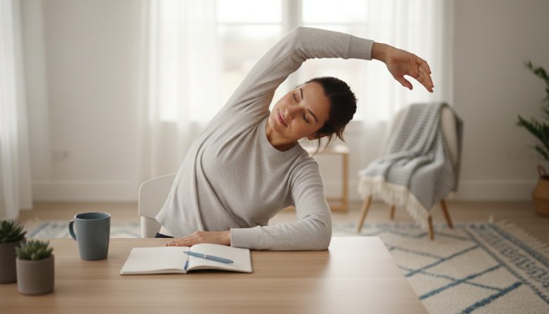 Desk Stretching Routine for Office Workers